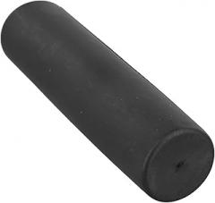 for Wheelbarrow Rubber Handles 2 Pack, 30mm Inner Diameter Round Tube Replacement with Anti-Slip Groove Design for Secure Grip, Black Plastic Handle Covers(119 x 25mm)