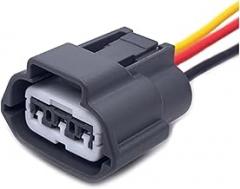3Pin 6189-0779 Auto Lgnition Coil Sensor Plug Waterproof Electronic Connector Wire Harness with F0(1Pc)