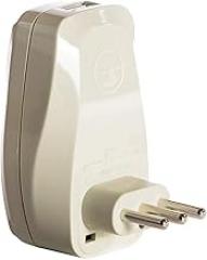 OREI 3 in 1 Italy Travel Adapter Plug with USB and Surge Protection - Grounded Type L - Italy & More - CE Certified - RoHS Compliant WPU-L-GN