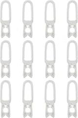 Milisten Windproof Clothes Pins 24pcs White Household Laundry Clips Socks Drying Clips Non-Slip Clothes Pegs for Home Use