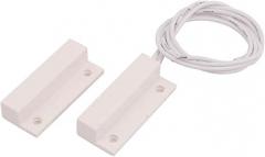 Pair Wired Electronic security Rolling Magnetic Contact Reed Door Switch Alarm Security with Adhesive Tape