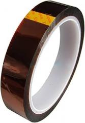 350°c Heat Resistant Tape 20mm Polyimide Film Adhesive 33m Length High Insulation for Electronics