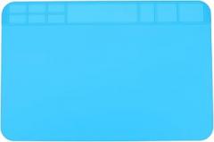 Heat Resistant Silicone Work Table Mat for Soldering Station, Maintenance Platform Pad 300X200Mm Non-Slip Repair Workbench Mat for Electronics Assembly