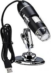 USB Electronic Microscope Magnification Home and Educational Use Portable Digital Microscope Led Lights for Labs and Classroom Observations