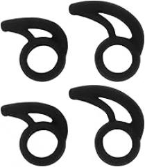 2 Pairs Compatible with Multiple Devices Siilicoine Ear Tips Earpads Cushions Earphone Headphones EarTips with Earhook Earbuds Ear Pad New 2026 High for Reliable Electronic Component