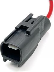 1 Pc 1 Pin Auto Waterproof Electronic Connector Fan Plug with Cable MG650943-5 MG640944-5(1Pin Male,1 Pc)