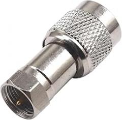 TNC Male to British F-Female C0innector, TNC/F-JK RIF Signal C0innector Adaptier, F-Female to Tnc Male New 2026 High for Reliable Electronic Component, Precision, Stable Performance