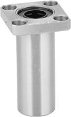 Stainless Steel Long Square Flange Linear Motion Ball Bearing Bushing for CNC Equipment Electronic Machinery (8mm)