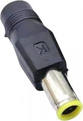 Squaredc5.5X2.1Mm to Dc7.9X5.5Mm Power Adapter Female Male Charging Converter Connector for Laptops Supply New 2025 High Reliable Electronic Component, Precision, Stable Performance