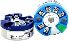 Temperature Module Transmitter PT100 Thermocouple Thermal Electronic Resistance Sensor USB 4-20mA 10-36v DC(0-100 Degrees)