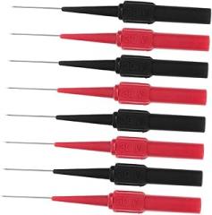HOMSFOU 8pcs Insulation Piercing Needle Test Probes Tip Multimeter Probes for Accurate Circuit Testing Compatible Banana Socket Tester for Automotive and Electronic Repairs