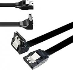 1/2PCS 50CM SATA 3.0 Data Cable High-Speed Sata III Cable Adaptier C0innection Converter for SATA HDD SSD CD Drive Writer Desktop New 2026 High for Reliable Electronic Component