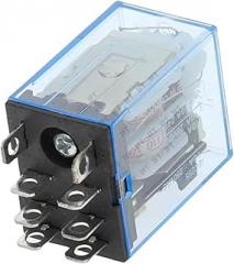 1Pc LY2NJ HH62P HHC68A-2Z Electronic Micro Mini Electromagnetic Relay 10A 8PIN Coil DPDT DC12V,24V AC110V 220V Hot(AC 380V)