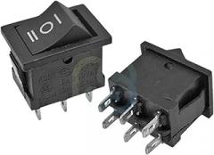 On-Off-On 6Pin5Pcs/Lot Kcd1 Rocker Switch-Off 2 Position 3 2Pins 3Pins 4Pins 6Pins 6A 250Vac/10A 125Vac New 2025 High for Reliable Electronic Component