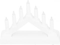 Keenso LED Bridge Shape Light Bulb Safe Smoke Decorative Night Light for Christmas Party Office Home PVC Electronic Components