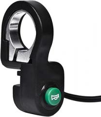 Electronic Bike Horn, Bicycle Plastic Bell, Scooter Horn Button, Handlebar Grip Control Button Accessory for Electric Bike Scooter