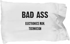 Amorfos Electronics Man. Technician Gifts for Women and Men - Pillowcase for Practitioner Or Student, Electronics Manufacturing Technician Creative Super Soft Pillow Case
