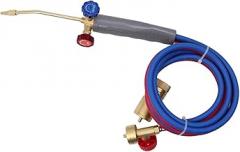 Premium Jewelry Copper Gas Torch Kit Oxygen Welding Soldering Torch for Precision Craftsmanship, Metals, and Electronics, Copper Construction, Safe Valve Design, 2000mm Leng