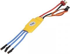 Brushless Motor ESC 30A High RPM Multi Protections Auto Throttle Adaptation Electric Speed Controller Electronic Compatible for RC Remote Control Drone Helicopter Modeling