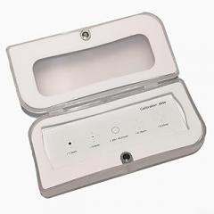 Optical Glass Microscope Crosshair Calibration Micrometer Slide 0.01 mm Scale for Microscope Cameras and Electronic Eyepieces Measurement 75 x 25 mm