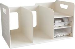 Bookshelf Small Bookshelf Bookshelf for Small Spaces Book Storage Organizer Case Open Shelves Bedroom Living Room Office Shelves