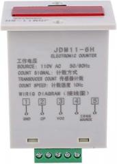 LED Digital Display 6 Digit Electronic Counter Relay Transducer Count, 0.38 inch, Wide Counting Range, Anti Interference, Easy Installation, for Various Input Counts