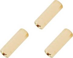 3pcs M3*20mm Hexagonal Copper Column,Double-Pass Isolation,Flat Head Hollow Stud,Through Hole Chassis Brass Hex Standoff Spacer for Electronic Machine,PCB Motherboard,B104