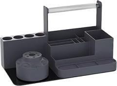 RL001H 360 Rotating Stepped Professional Electronic Component Screwdriver Tweezers Soldering Tool Storage Rack Home Organization Tool