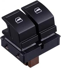 Window Lift Switch Compatible with Skoda for Fabia Mk2 2006-2014 Car Drive Side Electronic Window Master Control Switch Button 1Z0 959 858 1Z0959858