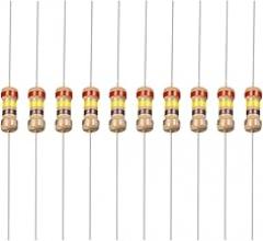 YOKIVE 50 PCS Carbon Film Resistors, 1/4W 240 Ohm 5% Tolerances Resistor, Good for DIY Electronic Projects (4 Color Band, 1.77x0.09-Inch)
