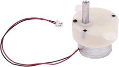 1PC DC 6V 5 RPM Mute Gear Electronic Starter High Torque Slow Speed Electronic Starter Gearbox Forward and Reverse 5mm Shaft Diameter