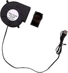 5V Variable Speed Centrifugal Blower Fan for Quick Charcoal Ignitions in Outdoor Grilling and Camping Activities USB Cooling Fan for Electronics