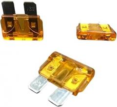 50pcs Medium Standard BIade Fuse Insert ZINC Pins 1A 2A 3A 5A 7.5A 10A 15A 20A 30A 40A 50A ReFltted for Auto Car Truck New 2026 High for Reliable Electronic Component, Precision, Stable Performance