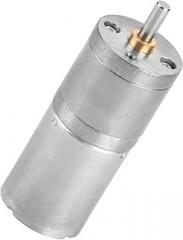 1Pcs 25mm DC 12V 25GA-370 Low Speed Metal Gear Motor, for Electronic Lock, Robot, Electric Curtain, Electric Door(12V 300RPM), Geared Motor