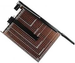 Paper Trimmer Paper Cutter Guillotine Paper Cutter Guillotine (Color : Brown) (Brown)