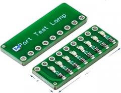 8 - Segment 8 - Bit LED Port Test Lamp Indicator Running Water Port Test Lamp Red, Grrien and Blue Colors Optional DIY Kit Electronic