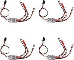 4PCS DIY RC Electronic Switch 6V-30V 22x16mm Mini On-Off Controller Board with Indicator Light Max 10A Three-Section Fluctuation Switch Channel Relay Module