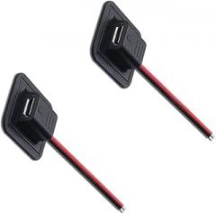 MultiInterface Backpack Wiring Power Extension Cable for Thermals Pad Electronics DC5.5x2.1mm DC3.5x1.35mm Connection Stitching Female Connectors Cable