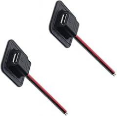 MultiInterface Backpack Wiring Power Extension Cable for Thermals Pad Electronics DC5.5x2.1mm DC3.5x1.35mm Connection MultiInterface Solderable Data Cable