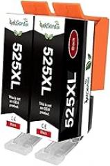 PGI525 CLI526 PGI 525 CLI 526 Ink Cartridges for Pixma IP4850 Ix6550 MG5150 MG5250 MG6150 MG8150 MX885 MG5350 Printer New 2026 High for Reliable Electronic Component, Precision, Stable Performance