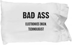 Amorfos Electronics Engin. Technologist Gifts for Women and Men - Pillowcase for Practitioner Or Student, Electronics Engineer Techno Worker Creative Super Soft Pillow Case