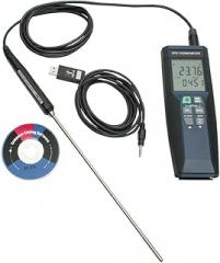 Bel-Art Products B60901-0200 DURAC High-Temperature Precision RTD Electronic Thermometer, -100/400° C