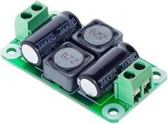 Dc Power Supply Filter Board 0-50V 2A/3A/4A EMI Noise Suppression Module Lc Differential Common Mode Filter for Class D Amplifier Car Electronics Industrial Control Dc Circuits(4A-0-50V)