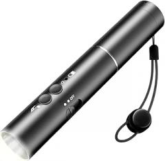 Electronic Whistle, Sports Whistle, USB Charging 2 High Volume, 5.43x0.98 Inches Sports Handheld Flashlight 500mAh for Football Soccer Lifeguard Camping Classroom and Outdoor Use