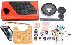 Generic DIY 8 Tube Radio Kit - 145 x 75 x 35mm - SW, AM, FM - No Instructions - Requires Assembly