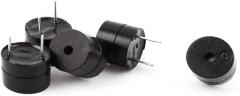 NEW LON0167 5 Pcs 2 Terminal Industrial Piezo Electronic Alarm Buzzer Black(5 Stück 2 Terminal Industrial Piezo Elektronische Schwarz