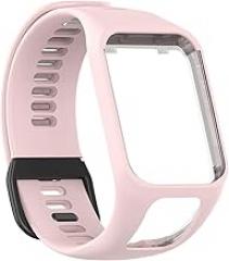 Compatible with Tomtom Runner 2 3,Spark 3,Golfer 2,Adventurer - Silicone Replacement Strap Bracelet Wristband - GPS Smart Watch Accessories