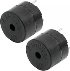 DC 5V MP3 Player Accessories 85dB Industrial Black Active Electronic Speaker Systems Buzzer 2pcs