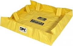 Brady SB-SL46 Lightweight Portable Spill Berm, 4' Length x 6' Width x 8