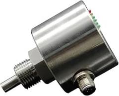 Stainless Steel Thermal Conductivity Water Oil Flow Switch Explosion-Proof Electronic Plug-in Fire Protection Use Flow Sensor(15mm Probe G1-2,24vdc Relay)